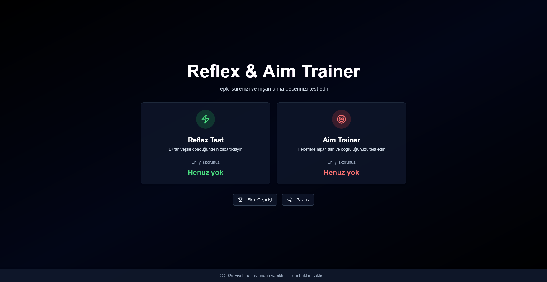 Reflex Aim Trainer
